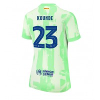 Barcelona Jules Kounde #23 Tredje Tröja Kvinnor 2024-25 Korta ärmar